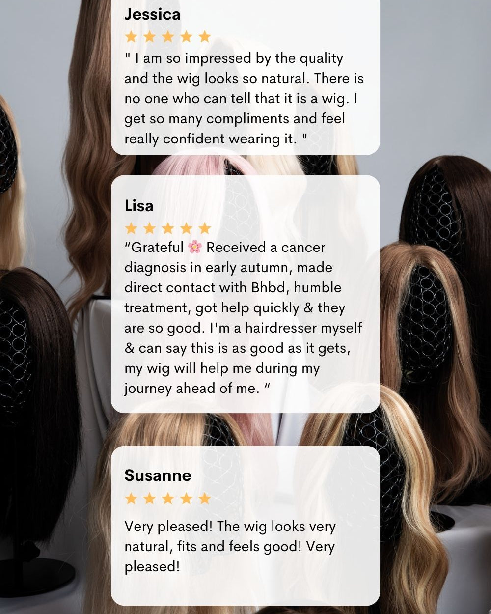 BHBD Customer wig reviews.