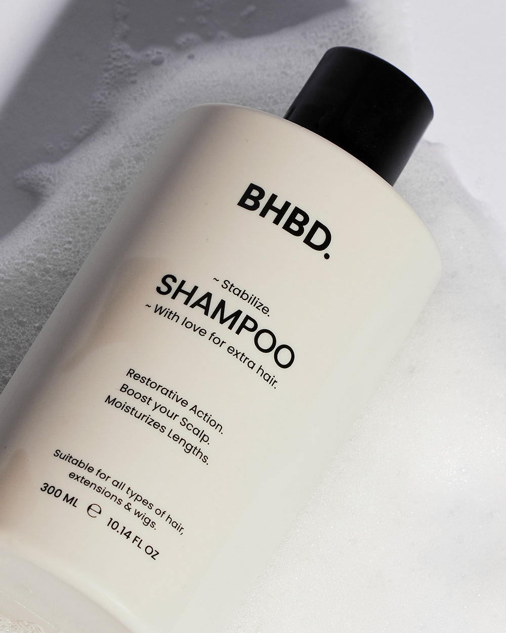 BHBD shampoo flaska